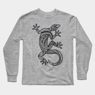 Tribal Gecko Long Sleeve T-Shirt